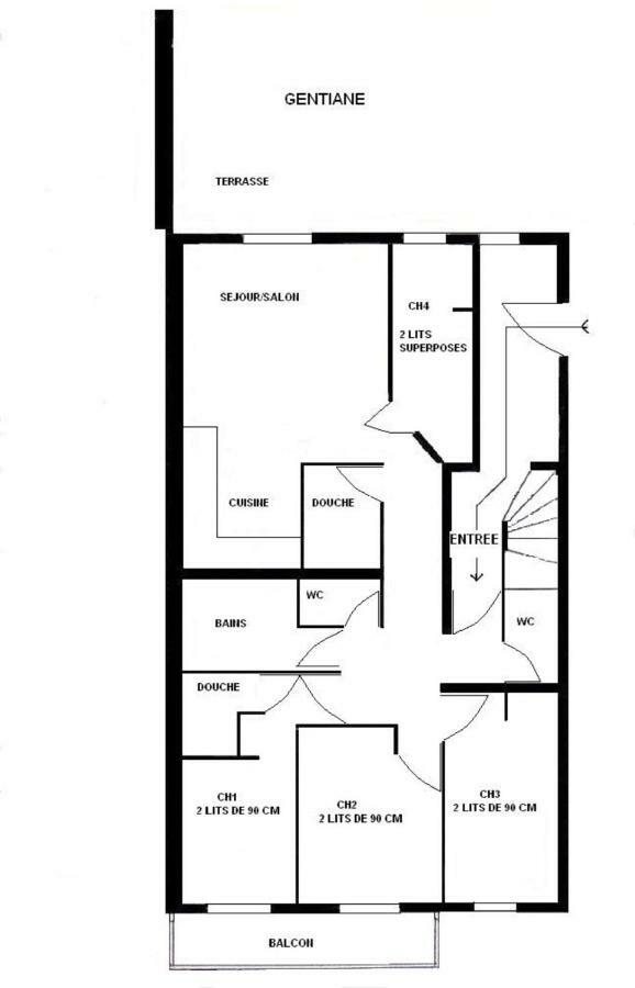 Chalet Renouveau Saint-Martin-de-Belleville Esterno foto